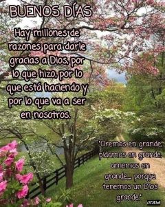 10 Razones para Dar Gracias a Dios